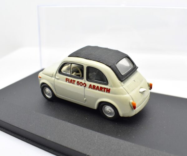 Modellini auto da collezione scala 1:43 FIAT 500 Abarth diecast modellismo statico - Image 4