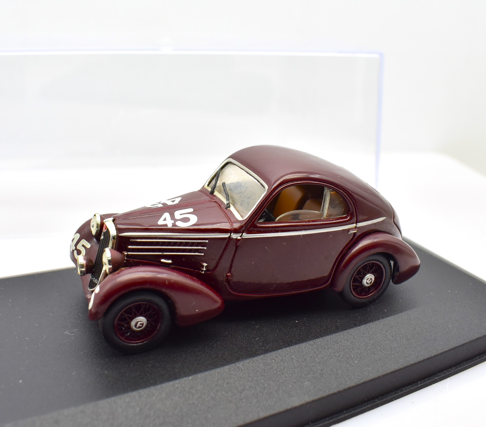 Modellino auto rally scala 1:43 FIAT Balilla Berlinetta MM diecast modellismo collezione Starline