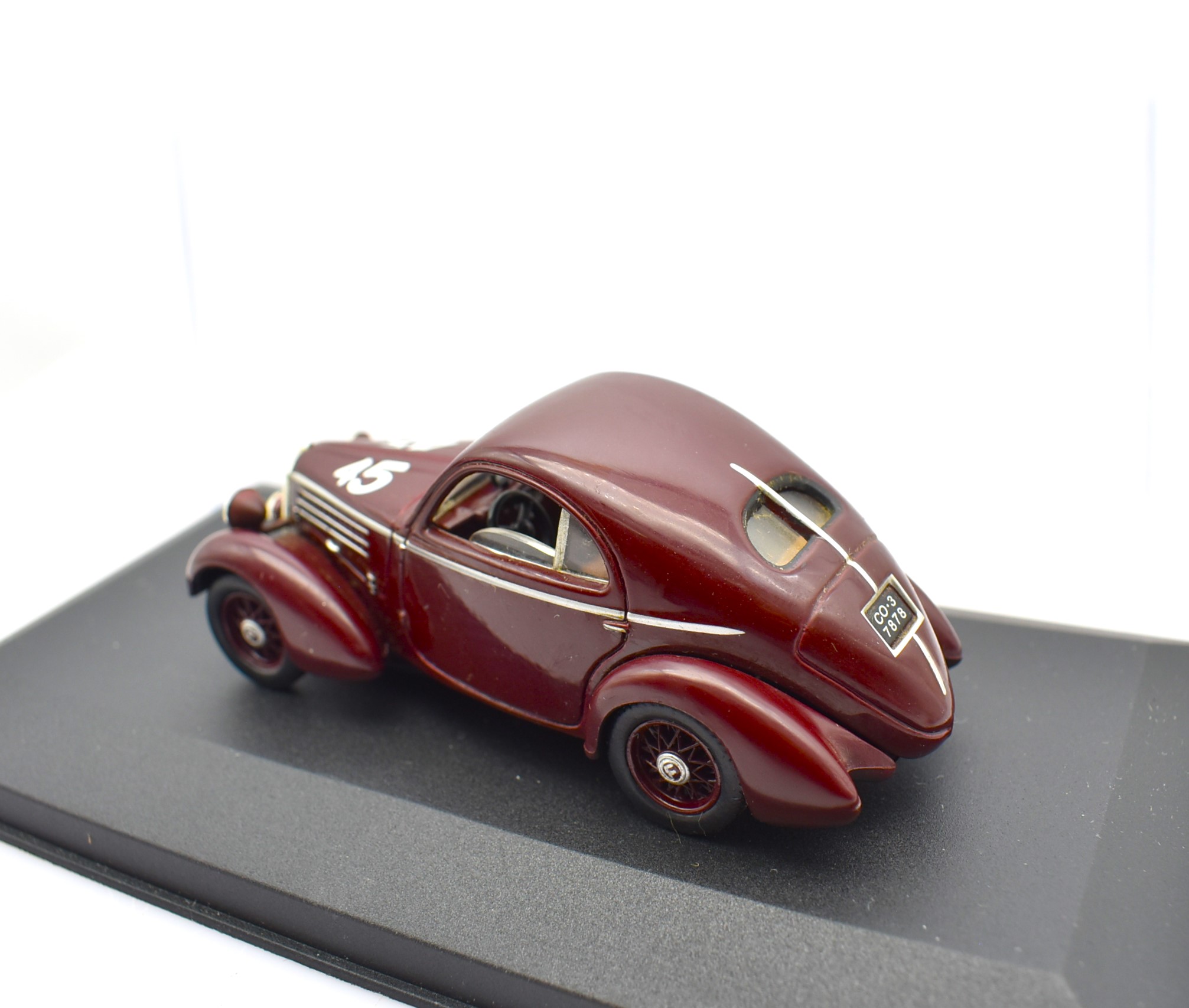 Modellino auto rally scala 1:43 FIAT Balilla Berlinetta MM diecast modellismo collezione Starline - Image 4