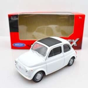 Modellino auto Nuova Fiat 500 burago modellismo statico da collezione