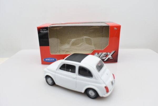 Modellino auto Nuova Fiat 500 burago modellismo statico da collezione - Image 5