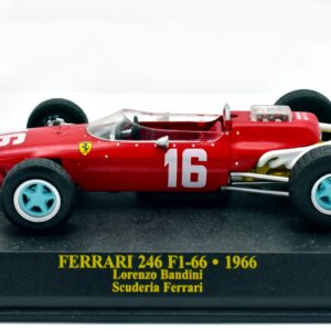 Modellini Auto Ferrari 246 F1-66 Bandini scala 1:43 formula 1 gp collezione ixo