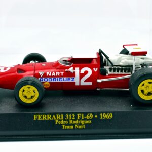 Modellini Auto Ferrari 312 F1-69 Rodriguez scala 1:43 formula 1 gp collezione ixo