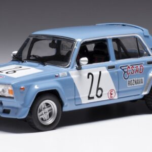 Modellino auto scala 1:43 Ixo LADA 2105 VFTS RALLY PRIBRAM 1986 modellismo statico collezione