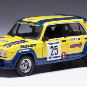 Modellino auto scala 1:43 Ixo LADA 2105 MTX BARUM RALLY 1983 LANKTYCE modellismo statico collezione