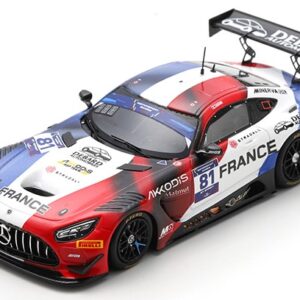 Modellino auto scala 1:43 Spark MERCEDES GT3 FIA GT SPRINT 2022 VAUTIER racing modellismo statico