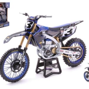Modellino moto scala 1:12 YAMAHA YZ450F N.3 ELI TOMAC motor bike diecast modelllismo