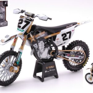 Modellino moto scala 1:12 HUSQVARNA FC450 N.27 MALCOLM STEWART  motor bike diecast modelllismo