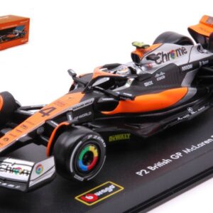 Modellino auto formula 1 F1 scala 1:43 Burago  MC LAREN MCL60 N.4 2023 LANDO NORRIS SIGNATURE modellismo statico collezione