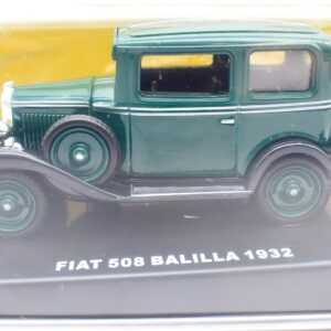 Modellino auto scala 1:43  Fiat 508 Balilla diecast modellismo da collezione