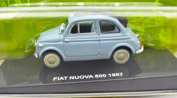 Modellino auto scala 1:43 Fiat Nuova 500 diecast modellismo da collezione