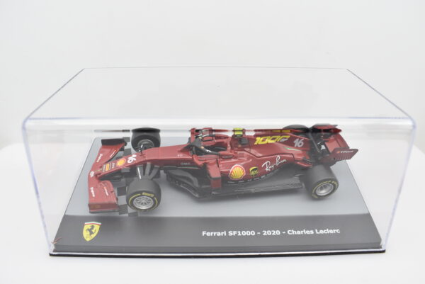 Modellini Auto Ferrari SF1000 2020 Leclerc scala 1:43 formula 1 gp collezione ixo - Image 2