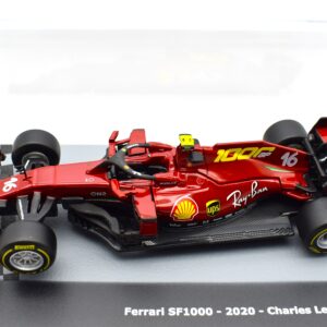 Modellini Auto Ferrari SF1000 2020 Leclerc scala 1:43 formula 1 gp collezione ixo