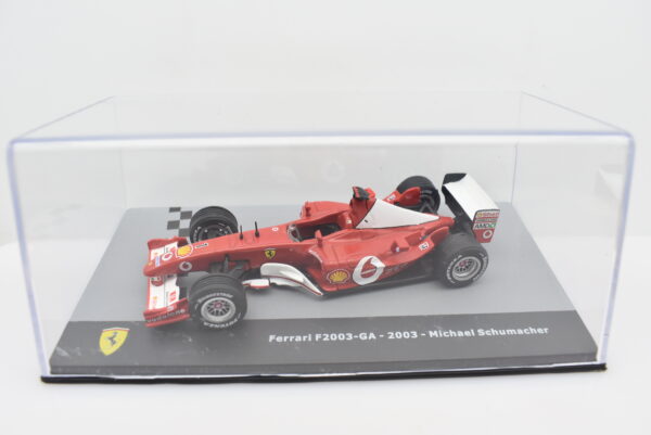Modellini Auto Ferrari F2003-GA 2003 Schumacher scala 1:43 formula 1 gp collezione ixo - Image 2