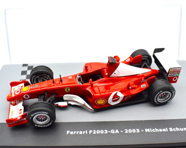 Modellini Auto Ferrari F2003-GA 2003 Schumacher scala 1:43 formula 1 gp collezione ixo
