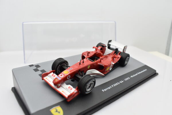 Modellini Auto Ferrari F2003-GA 2003 Schumacher scala 1:43 formula 1 gp collezione ixo - Image 4