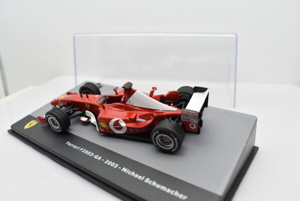 Modellini Auto Ferrari F2003-GA 2003 Schumacher scala 1:43 formula 1 gp collezione ixo - Image 5
