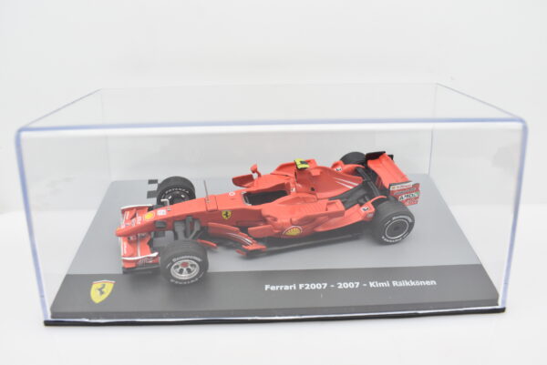 Modellini Auto Ferrari F2007 Raikkonen scala 1:43 formula 1 gp collezione ixo - Image 2