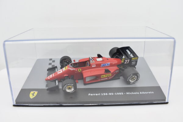 Modellini Auto Ferrari 156-85 1985 Alboreto scala 1:43 formula 1 gp collezione ixo - Image 2