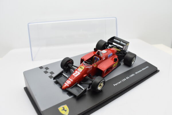 Modellini Auto Ferrari 156-85 1985 Alboreto scala 1:43 formula 1 gp collezione ixo - Image 4