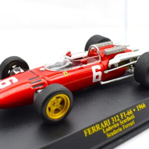 Modellini Auto Ferrari 312 F1-66 Scarfiotti scala 1:43 formula 1 gp collezione ixo