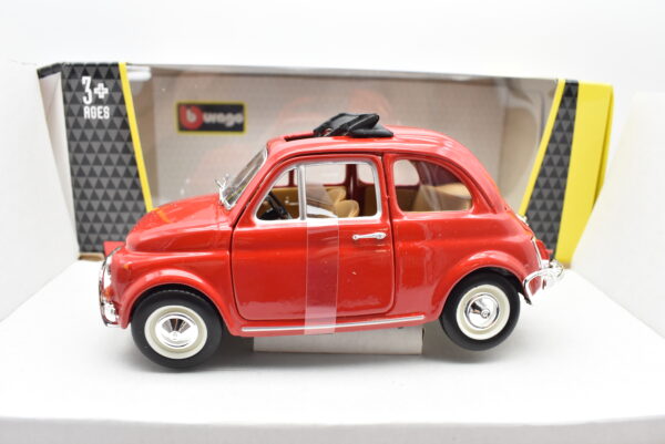 modellino Fiat 500 L 500L auto scala 1:24 burago diecast collezione modellismo