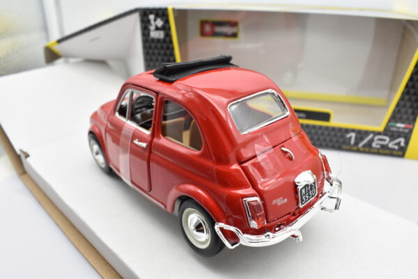 modellino Fiat 500 L 500L auto scala 1:24 burago diecast collezione modellismo - Image 8