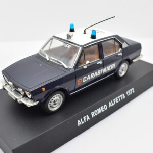 Modellini auto carabinieri da collezione scala 1:43 Alfa Romeo Alfetta diecast modellismo da collezione