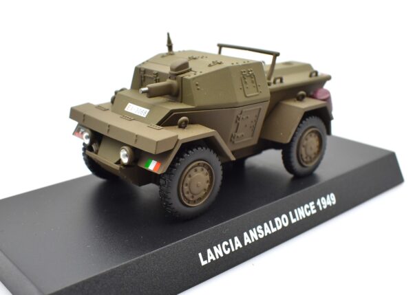 modellino veicolo militare scala 1:43 Lancia Ansaldo esercito Lince diecast