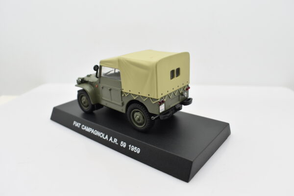 auto esercito da collezione scala 1:43 Fiat Campagnola A.R. 59 diecast modellismo da collezione - Image 4