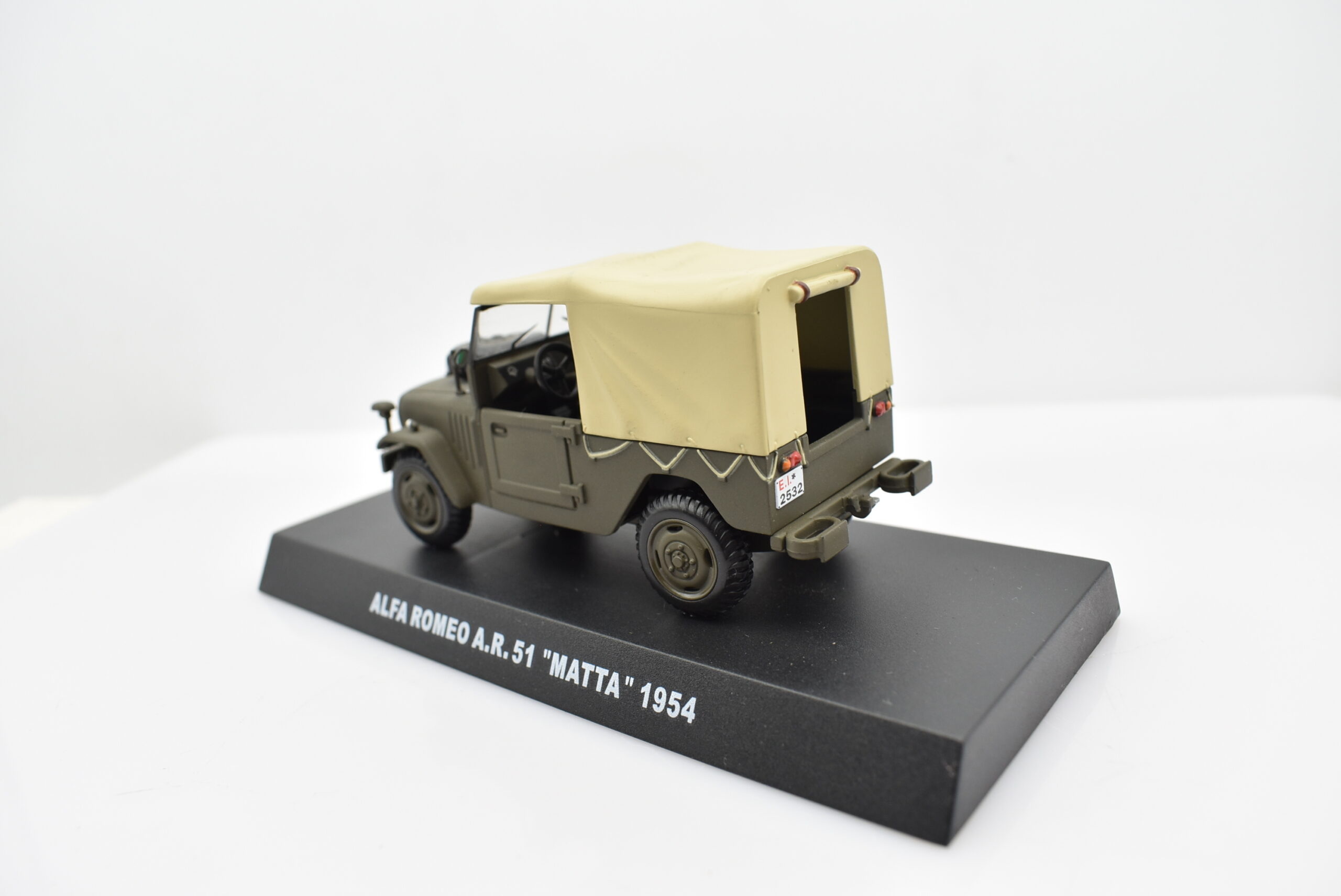 auto esercito da collezione scala 1:43 Alfa Romeo A.R. 51 "Matta" diecast modellismo da collezione - Image 4
