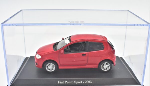 modellino auto scala 1:43 FIAT PUNTO SPORTING diecast collezione da edicola - Image 2