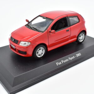 modellino auto scala 1:43 FIAT PUNTO SPORTING diecast collezione da edicola