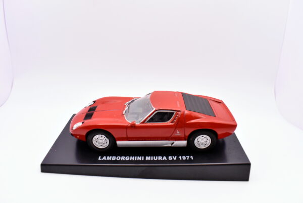 Modellino auto scala 1:43 LAMBORGHINI MIURA SV diecast modellismo da collezione - Image 2