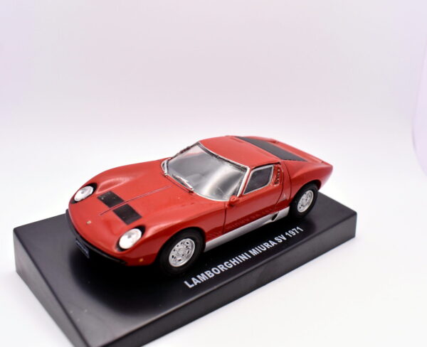 Modellino auto scala 1:43 LAMBORGHINI MIURA SV diecast modellismo da collezione