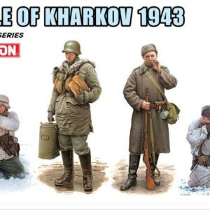 Modellino kit di montaggio soldati Dragon BATTLE OF KHARKOV 1943 KIT 1:35