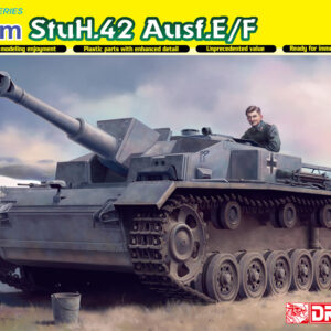 Modellino kit di montaggio carri armati tank Dragon  STUH.42 AUSF.EF 10,5 cm KIT 1:35