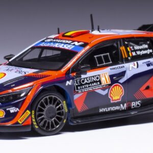 Modellino auto scala 1:43 Ixo HYUNDAI i20 N N.11 WRC1 RALLY MONTE CARLO 2023 NEUVILLEWYDAEGHE modellismo collezione
