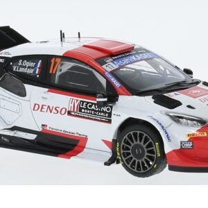 Modellino auto rally scala 1:43 Ixo Model  TOYOTA YARIS WRC N.17 RALLY SWEDEN 2023 OGIER-LANDAIS modellismo collezione