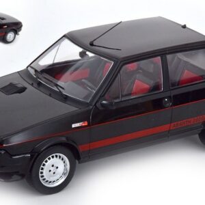 Modellino auto scala 1:18 FIAT RITMO TC 125 ABARTH BLACK modellismo collezione