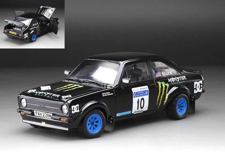 Modellino auto rally scala 1:18 FORD ESCORT RS 1800 modellismo collezione
