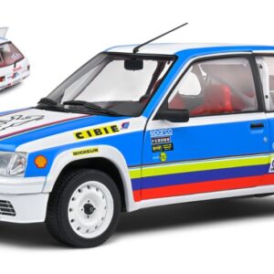 Modellino auto scala 1:18 Solido  PEUGEOT 205 1.9 RALLY SCHWAB COLLECTION 1990 racing