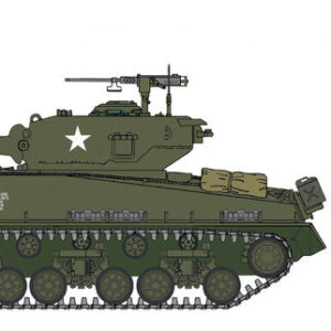 Modellino kit di montaggio carri armati tank Italeri M4A3EB SHERMAN FURY KIT 1:56