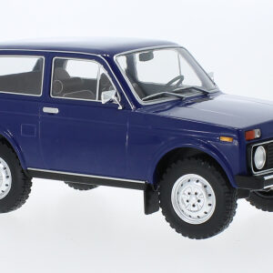Modellino auto scala 1:18 LADA NIVA 1976  BLUE diecast modellismo statico