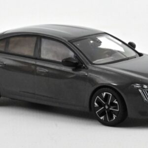 Modellino auto scala 1:43 Norev PEUGEOT 508 GT 2023 GREY diecast modellismo statico