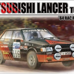 Modellino auto model kit di montaggio Beemax  MITSUBISHI LANCER TURBO RAC RALLY VERSION 1984  KIT 1:24