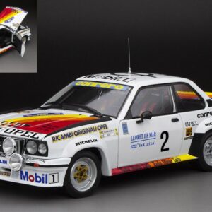 Modellino auto rally scala 1:18 SunStar OPEL ASCONA 400 N.2 WINNER RALLY COSTA BRAVA 1982 TONY-RUDY