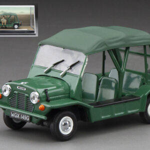 Modellino auto scala 1:43 Vitesse  AUSTIN MINI MOKE 1968 GREEN FIGURES diecast modellismo statico
