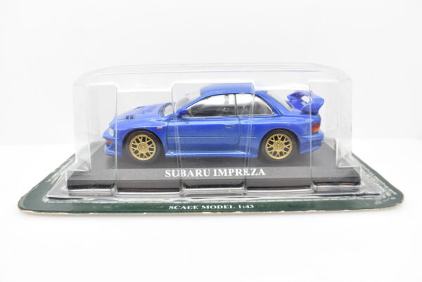 Modellino auto scala 1:43 Subaru Impreza diecast modellismo da collezione - Image 2