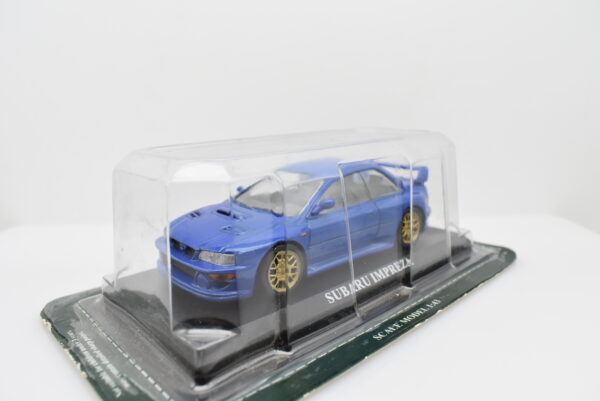 Modellino auto scala 1:43 Subaru Impreza diecast modellismo da collezione - Image 4